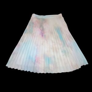 Worthington Elegant Multicolor Pleated Skirt